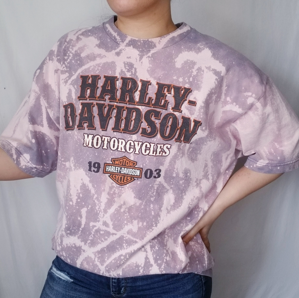 Harley-Davidson Vintage | Custom Bleach Dyed Deadwood SD